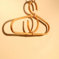 Плечики, 40х20х1 см, ротанг