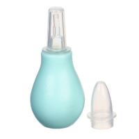 Аспиратор назальный &laquo;Груша&raquo; со сменным носиком, цвет бирюзовый