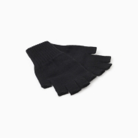 Перчатки (митенки) мужские, цвет черный, р-р 20 Перчатки (митенки) мужские, цвет черный, р-р 20