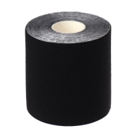 Кинезио - тейп, 7,5 см &times; 5 м, цвет чёрный