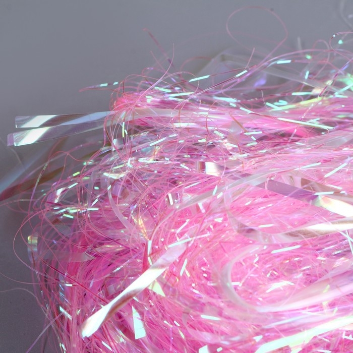 Набор для творчества и декора &laquo;Перья белые + наполнитель&raquo;, цвет розовый