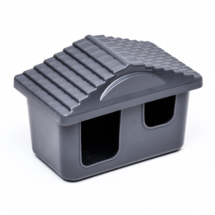 Клетка-мини для грызунов Клетка-мини для грызунов "Пижон" №2, укомплектованная, 27 х 15 х 16 см, серая