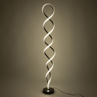 Торшер "Инфинити" LED 30Вт 4000К черный 25х25х156 см