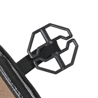 Накидка-массажёр на сиденье, 126&times;42 см, с поясничной опорой, черный