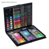 Набор для рисования 150 предметов, в пластиковом чемоданчике