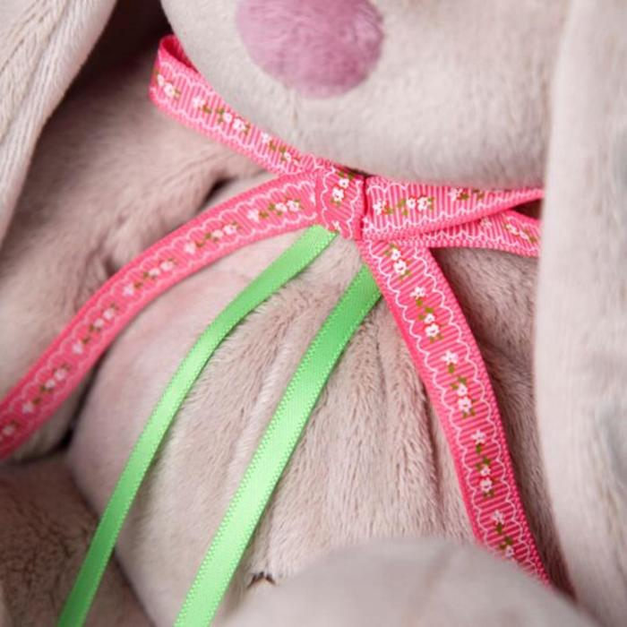 Мягкая игрушка «Зайка Ми», в вязаной шапке «Арбузик», 18 см Мягкая игрушка «Зайка Ми», в вязаной шапке «Арбузик», 18 см