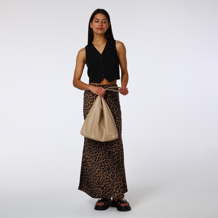 Сумка женская на магните TEXTURA, средний размер, цвет молочный Сумка женская на магните TEXTURA, средний размер, цвет молочный