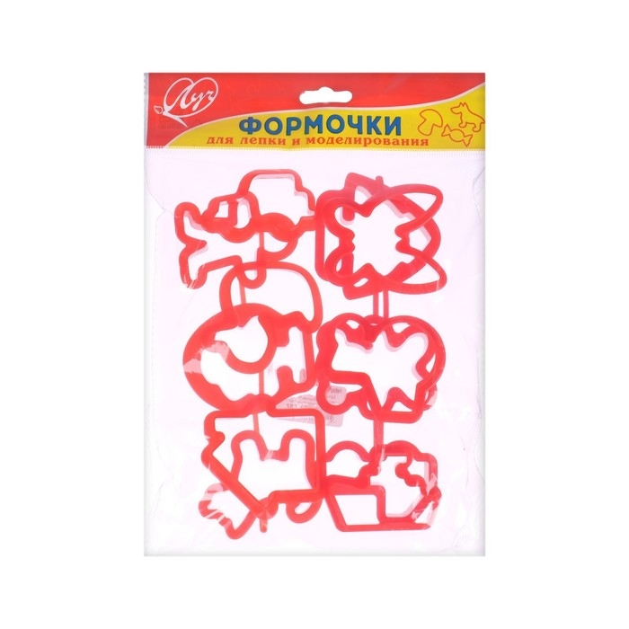 Формочки для лепки, 12 штук