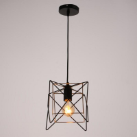 Светильник 669918/1 E27 40Вт черный-золото 18х18х118 см Светильник 669918/1 E27 40Вт черный-золото 18х18х118 см