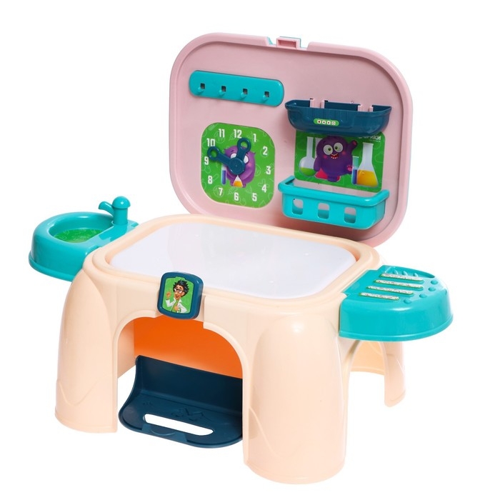 Набор для опытов «Моя первая лаборатория», стул 2 в 1, 60 опытов Набор для опытов «Моя первая лаборатория», стул 2 в 1, 60 опытов