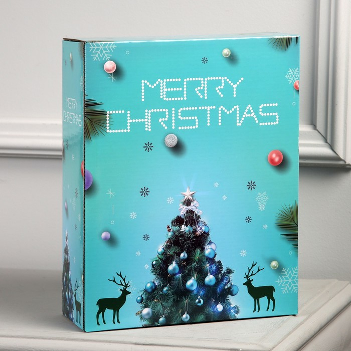 Светодиодная фигура &laquo;Олень с колокольчиком&raquo; 25 &times; 30 &times; 9 см, акрил, 24 LED, батарейки ААх3 (не в комплекте), свечение белое