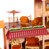Дом для кукол &laquo;Мой милый дом&raquo;, с куклами 2 шт., 298 деталей, с аксессуарами