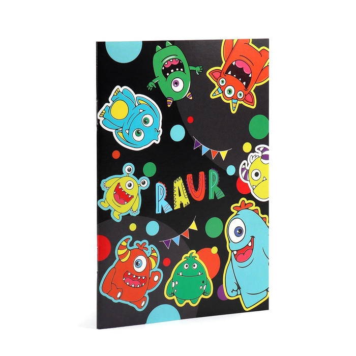 Детский рюкзак с блокнотом &laquo;Монстрики&raquo;, 23х20,5 см