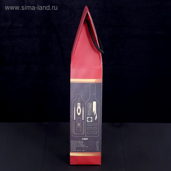 Набор инструментов в формовой бутылке &laquo;Настоящему мужчине&raquo;, подарочная упаковка, 23 предмета