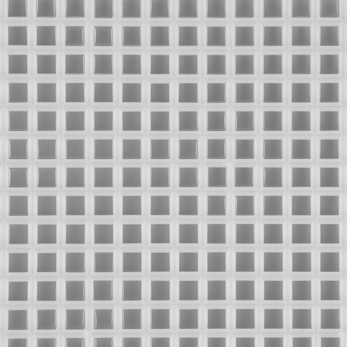 Канва-основа для вышивания сумки, пластиковая, 42 &times; 24 см, цвет белый