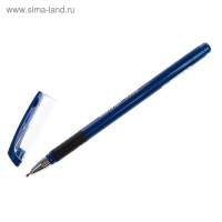 Ручка шариковая Berlingo xFine 0.3, синяя, корпус синий, резиновый упор, цена за 1 штук.