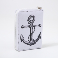 Кошелёк детский на молнии «Выбражулька», цвет белый Кошелёк детский на молнии «Выбражулька», цвет белый