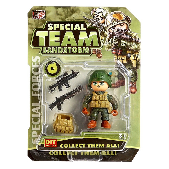 Фигурка военного «Спецотряд» Фигурка военного «Спецотряд»