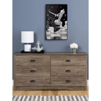 Часы-картина настенные, интерьерные "Шахматы", плавный ход, 57 х 35 х 4 см