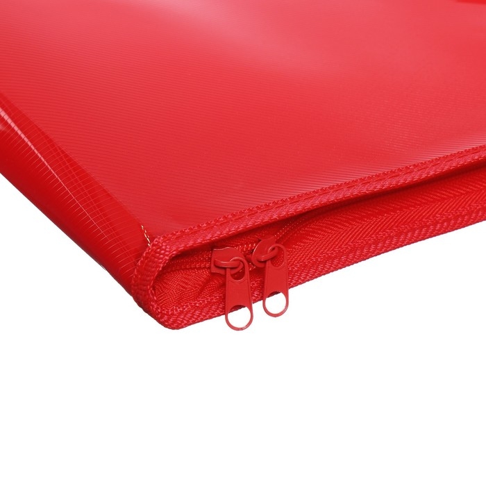 Папка для чертежей и рисунков А3, 460 х 320 х 25 мм, с ручками, пластиковая, молния вокруг, Папка для чертежей и рисунков А3, 460 х 320 х 25 мм, с ручками, пластиковая, молния вокруг, "Офис"