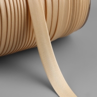 Косая бейка, атласная, 15 мм &times; 132 &plusmn; 1 м, цвет кремовый №9016