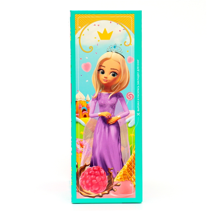 Подарочный набор косметики Сладкое королевство: шампунь, 300 мл + гель-пена, 300 мл