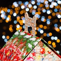 Подарочная коробка "Лесной домик большой", 16 х 14 х 15,5 см Подарочная коробка "Лесной домик большой", 16 х 14 х 15,5 см