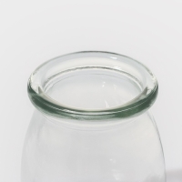 Набор баночек стеклянных для специй с пробковой крышкой Доляна &laquo;Парфе&raquo;, 200 мл, 7&times;7&times;8,5 см, 12 шт