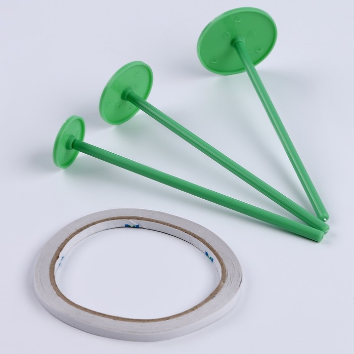 Стилус-колесо для алмазной мозаики, набор 3 штуки, 3 ножки, клейкая лента Стилус-колесо для алмазной мозаики, набор 3 штуки, 3 ножки, клейкая лента