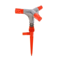 Распылитель 3-лепестковый, 28 см, штуцер под шланги 1/2", 5/8", 3/4", пика, пластик, Greengo Распылитель 3-лепестковый, 28 см, штуцер под шланги 1/2", 5/8", 3/4", пика, пластик, Greengo