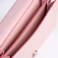 Сумка детская для девочки "Фея", на клапане, цвет розовый/голубой