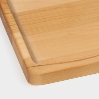 Тарелка Adelica &laquo;Классика&raquo;, 19&times;19&times;1,8 см, пропитана минеральным маслом, берёза