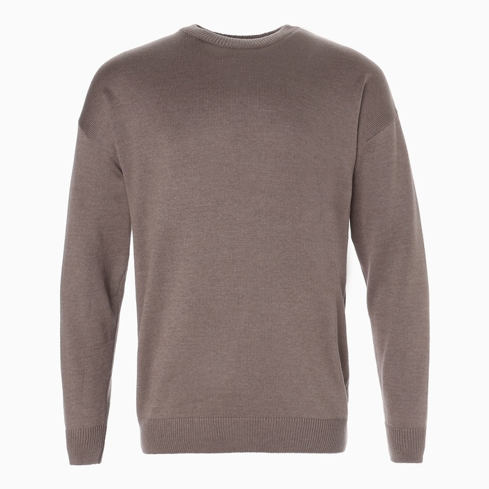 Джемпер мужской MINAKU: Casual Collection цвет тауп, р-р 54 Джемпер мужской MINAKU: Casual Collection цвет тауп, р-р 54