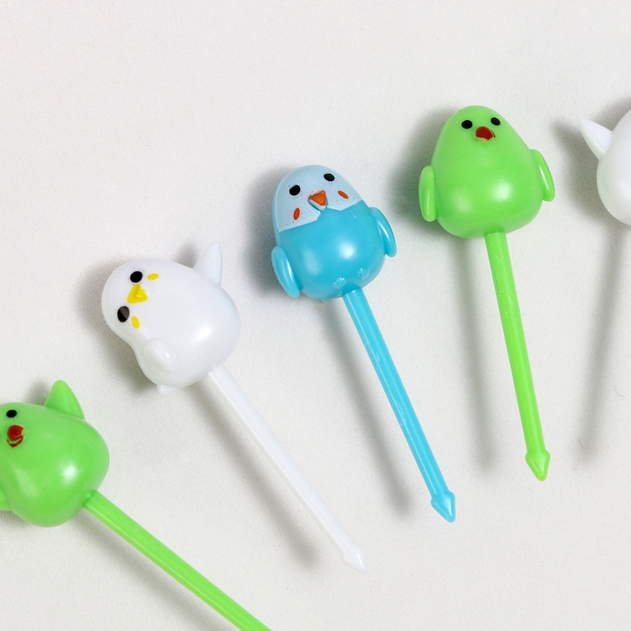 Набор топперов &laquo;Цыплята&raquo;, 6 шт.