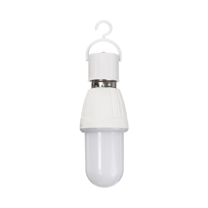 Лампа светодиодная, Е27, 6 Вт, 6500К, 220 В, с аккумулятором Лампа светодиодная, Е27, 6 Вт, 6500К, 220 В, с аккумулятором