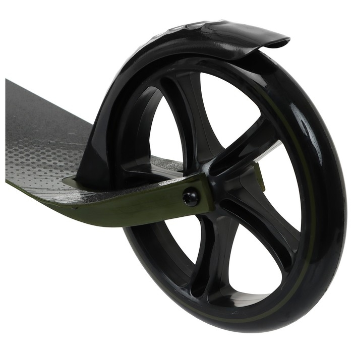 Самокат городской GRAFFITI, складной, колёса PU 200, 86A, ABEC 9, подножка, цвет хаки Самокат городской GRAFFITI, складной, колёса PU 200, 86A, ABEC 9, подножка, цвет хаки