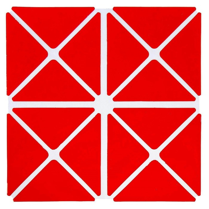 Развивающая игра &laquo;Квадрат Воскобовича&raquo;, 2 цвета + сказка