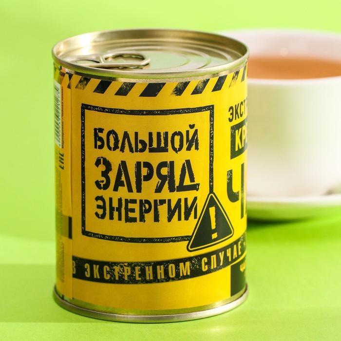 Чай чёрный &laquo;Экстремально крепкий&raquo;: с имбирём, 60 г.