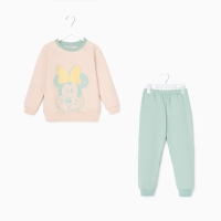 Комплект для девочки (Свитшот, брюки) &laquo;Минни Маус&raquo; DISNEY, 110 см