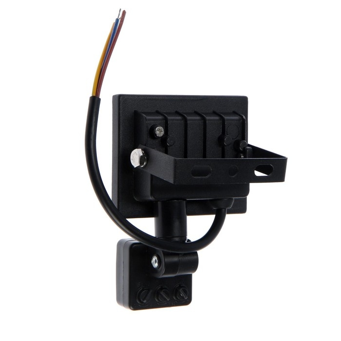 Прожектор светодиодный, 10 Вт, 900 Лм, 6500К, Датчик движения, IP66, Прожектор светодиодный, 10 Вт, 900 Лм, 6500К, Датчик движения, IP66,