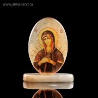 Икона &laquo;Семистрельная&raquo;, на подставке, селенит