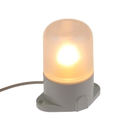 Светильник настенно-потолочный TDM НПБ400П "Народный", Е27, 60 Вт, IP54, до +130&deg;, белый