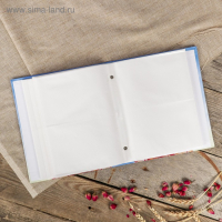 Фотоальбом на 200 фото 10х15 см "Цветочная коллекция-4" МИКС