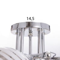 Люстра "Баффи" 5х40Вт Е27 Хром МОДЕЛЬ: 2751100 Люстра "Баффи" 5х40Вт Е27 Хром МОДЕЛЬ: 2751100