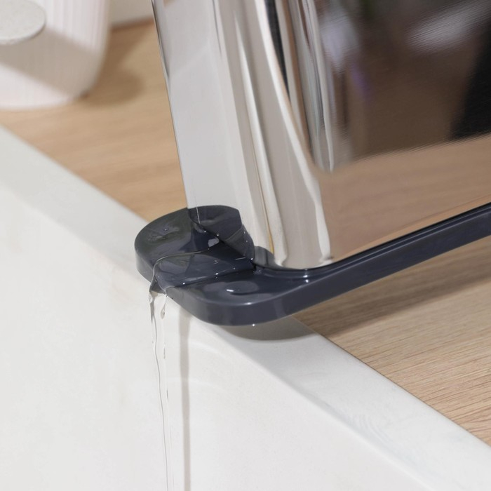 Подставка для столовых приборов Magistro &laquo;Металлик&raquo;, 4 отделения