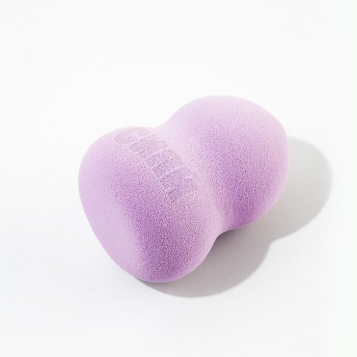 Спонж-амфора &laquo;Сияй&raquo;, увеличивается при намокании, цвет лавандовый, BEAUTY FOX