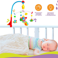 Мобиль музыкальный на кроватку &laquo;Самолетик&raquo;, заводной