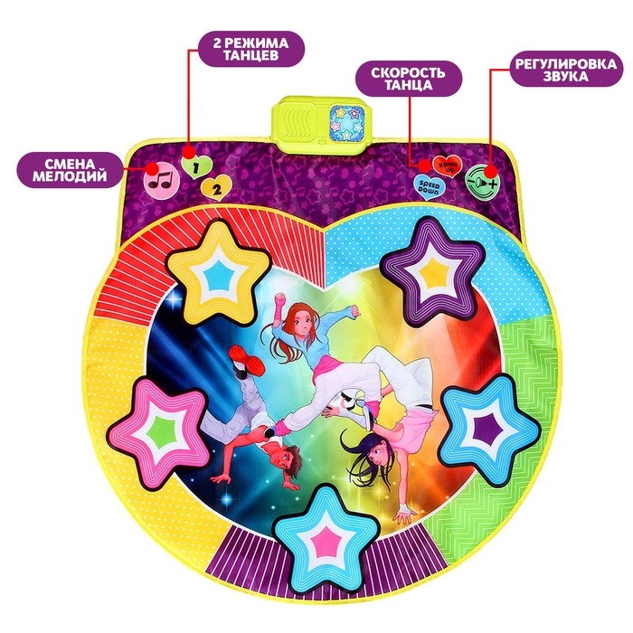 Музыкальный коврик &laquo;Весёлые танцы&raquo;