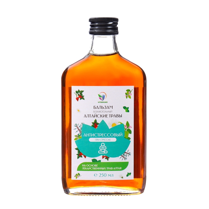Бальзам Алтайские Травы Бальзам Алтайские Травы "Антистрессовый", 250 мл стекло