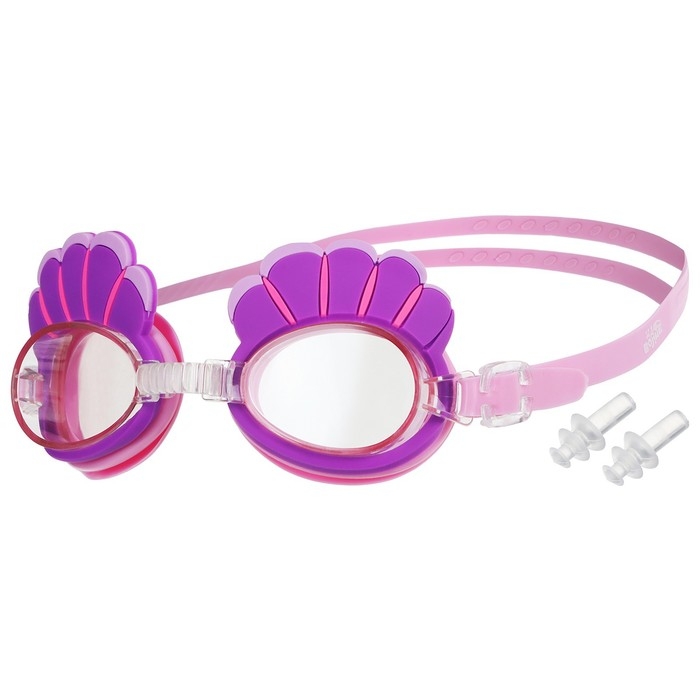 Очки для плавания детские «На волне» «Ракушки», беруши Очки для плавания детские «На волне» «Ракушки», беруши